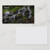 Visitenkarte mit vollfarbigem Hintergrund (Vorne/Hinten)