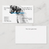 Visitenkarte mit Welppy-Grafik - HAMbyWG (Vorne/Hinten)