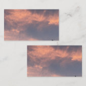 Visitenkarte mit Wolken (Vorne/Hinten)