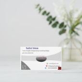 Visitenkarte MOdel (Stehend Vorderseite)