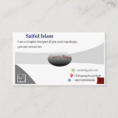 Visitenkarte MOdel (Vorderseite)