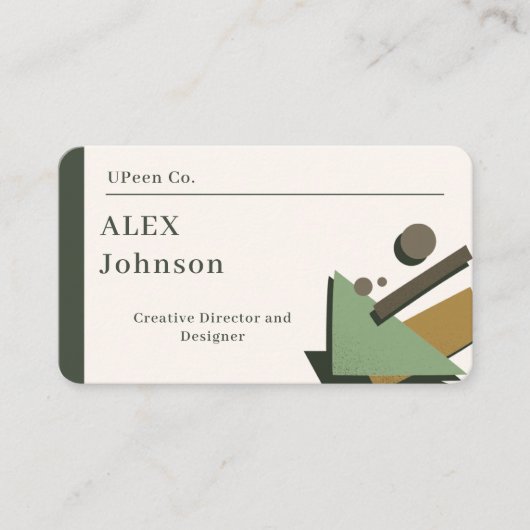 Visitenkarte _ Modern (Vorderseite)