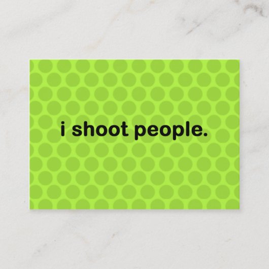 Visitenkarte - MOLLIG (Vorderseite)