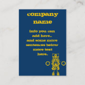 Visitenkarte Music Company (Rückseite)