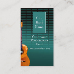 Visitenkarte - Musik-Band