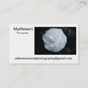 Visitenkarte Mylifeisart Fotograf