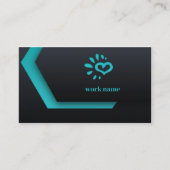 Visitenkarte nach EffektVorlage (Vorderseite)