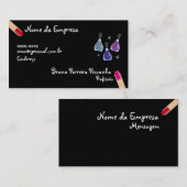 Visitenkarte Nägel und Schmelz (Vorne/Hinten)