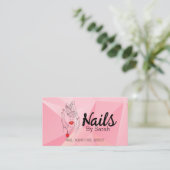 Visitenkarte Nail Art (Stehend Vorderseite)