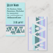 Visitenkarte Nord-Dreiecke (Vorne/Hinten)