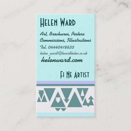 Visitenkarte Nord-Dreiecke (Vorderseite)