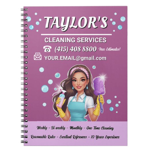 Visitenkarte Notizblock (Vorderseite)