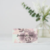 Visitenkarte, Orchid Visitenkarte (Stehend Vorderseite)