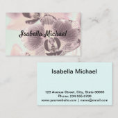 Visitenkarte, Orchid Visitenkarte (Vorne/Hinten)