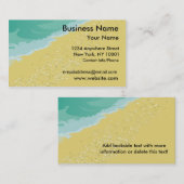 Visitenkarte-Ozean-Strand Visitenkarte (Vorne/Hinten)