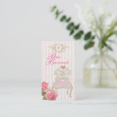 Visitenkarte Paris Brocante (Stehend Vorderseite)