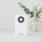 Visitenkarte "Photography" (Stehend Vorderseite)