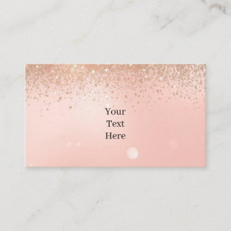 Visitenkarte Pink Glam Beauty