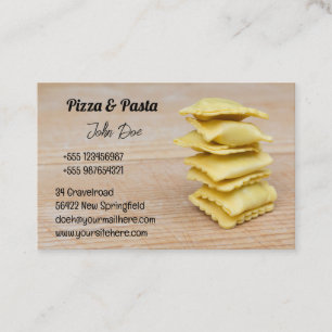 Visitenkarte Pizza & Pasta Design 3