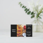 Visitenkarte-Pizza-Restaurant Visitenkarte (Stehend Vorderseite)