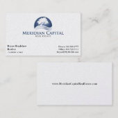 Visitenkarte - Platin-Ende (Vorne/Hinten)