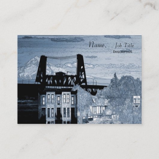 Visitenkarte Portland (Vorderseite)