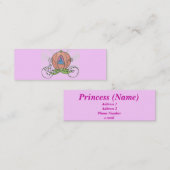 Visitenkarte Prinzessin-Coach (Vorne/Hinten)
