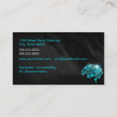 Visitenkarte Psychologe (Rückseite)