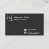 Visitenkarte Remaster verdeckt Kassette (Rückseite)