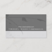 Visitenkarte - Renaissance (Rückseite)