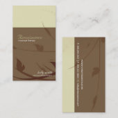 Visitenkarte - Renaissance (Vorne/Hinten)