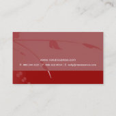 Visitenkarte - Renaissance (Rückseite)