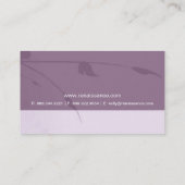 Visitenkarte - Renaissance (Rückseite)