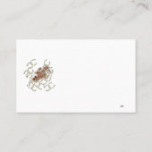 Visitenkarte: Rennen ist eingeschaltet Visitenkarte (Rückseite)