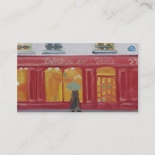 VISITENKARTE RESTAURANT-EN VILLE (Vorderseite)