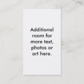 Visitenkarte - Retro Martini-Diva (Rückseite)