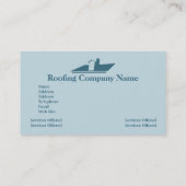 Visitenkarte Roofing Company (Rückseite)