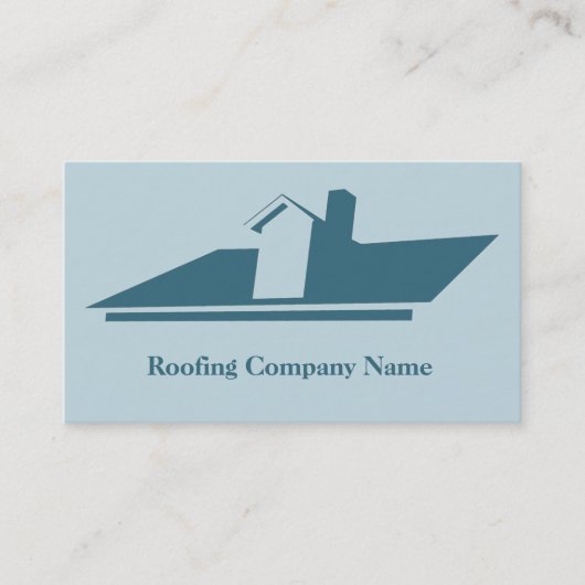 Visitenkarte Roofing Company (Vorderseite)
