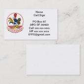 Visitenkarte Rumpfstations-67 (Vorne/Hinten)