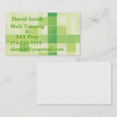 Visitenkarte-Schablone 31 Visitenkarte (Vorne/Hinten)