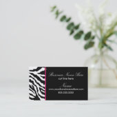 Visitenkarte-Schablone ** mutig Visitenkarte (Stehend Vorderseite)