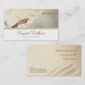 Visitenkarte-Schablone - schöne Engels-Malerei Visitenkarte (Vorne/Hinten)