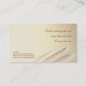 Visitenkarte-Schablone - schöne Engels-Malerei Visitenkarte (Rückseite)