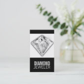 Visitenkarte-Schablonen-Diamant Visitenkarte (Stehend Vorderseite)