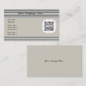 Visitenkarte-Schablonen-generische formale Visitenkarte (Vorne/Hinten)