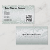 Visitenkarte-Schablonen-mit Blumengenerisches Visitenkarte (Vorne/Hinten)