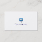 Visitenkarte-Schablonen-on-line-Grad Visitenkarte (Rückseite)