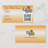 Visitenkarte-Schablonen-Parfüm Visitenkarte (Vorne/Hinten)