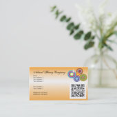 Visitenkarte-Schablonen-Parfüm Visitenkarte (Stehend Vorderseite)