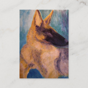 Visitenkarte, Schäferhund-Rettung Visitenkarte